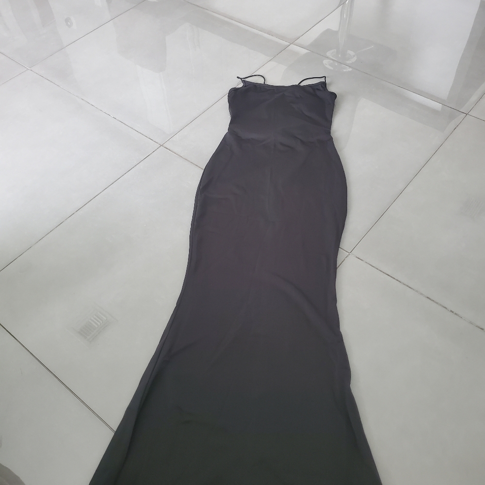 Black long women's dress size small